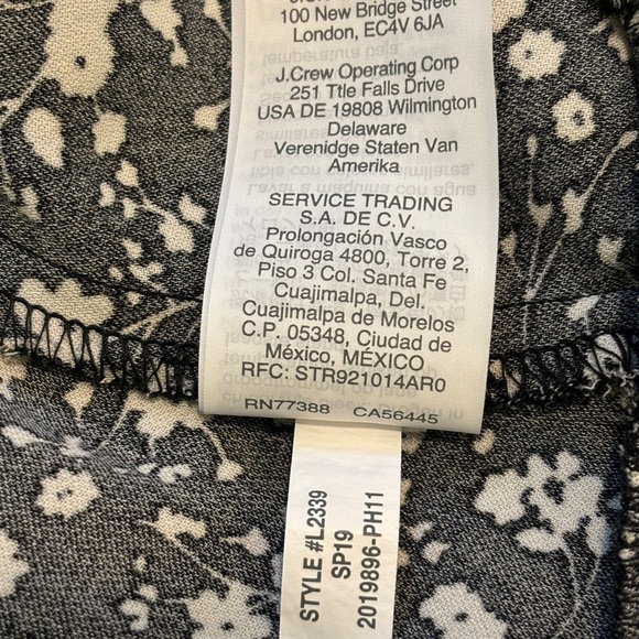 J Crew Mercantile Faux Wrap V-Neck Dress Size XXS - Picture 8 of 13